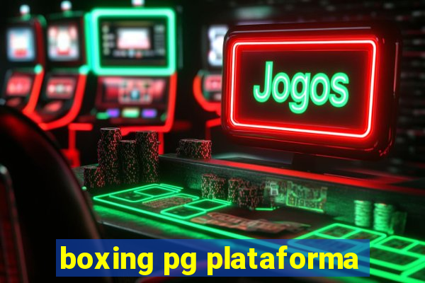 boxing pg plataforma