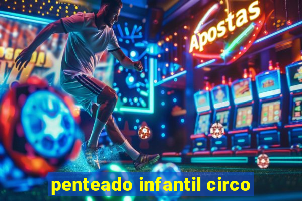 penteado infantil circo