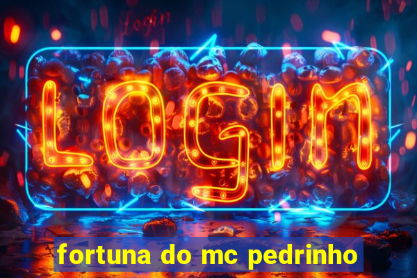 fortuna do mc pedrinho