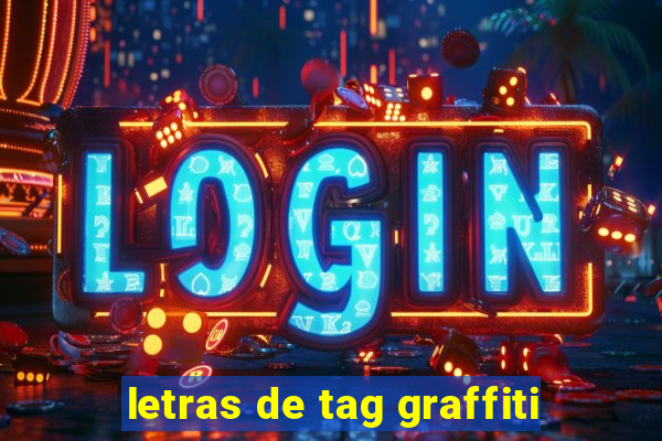 letras de tag graffiti