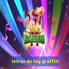 letras de tag graffiti