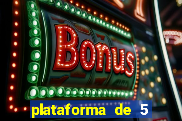 plataforma de 5 reais fortune tiger