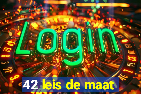 42 leis de maat