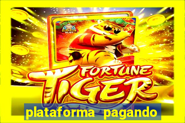 plataforma pagando no cadastro tigre