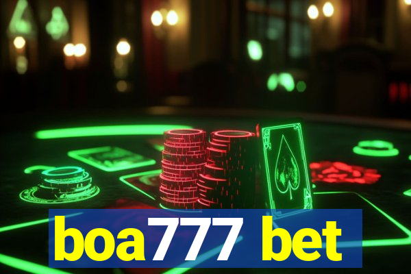 boa777 bet