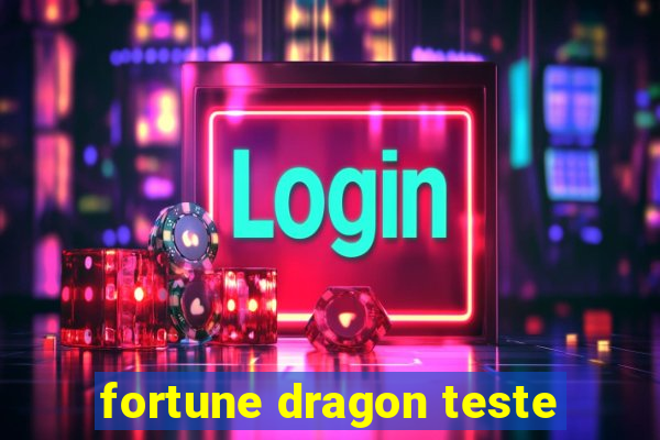 fortune dragon teste