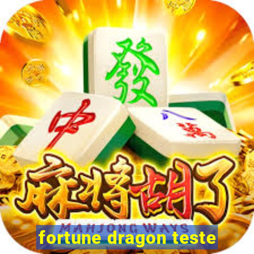 fortune dragon teste