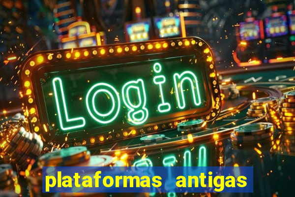 plataformas antigas de jogos