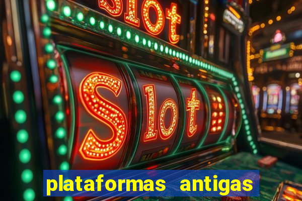 plataformas antigas de jogos