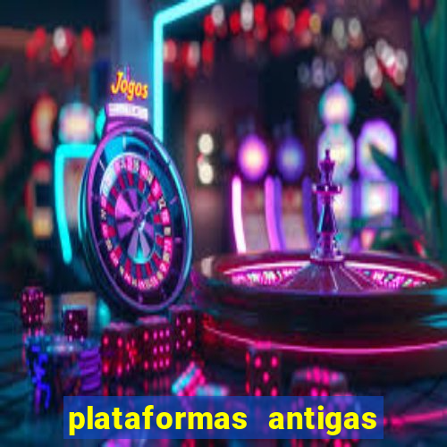 plataformas antigas de jogos