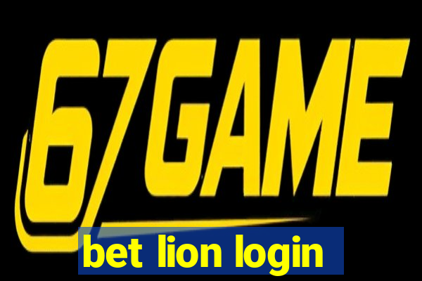 bet lion login