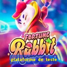 plataforma de teste pg rabbit