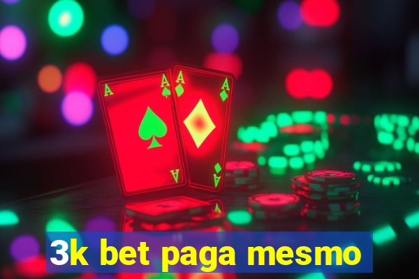 3k bet paga mesmo