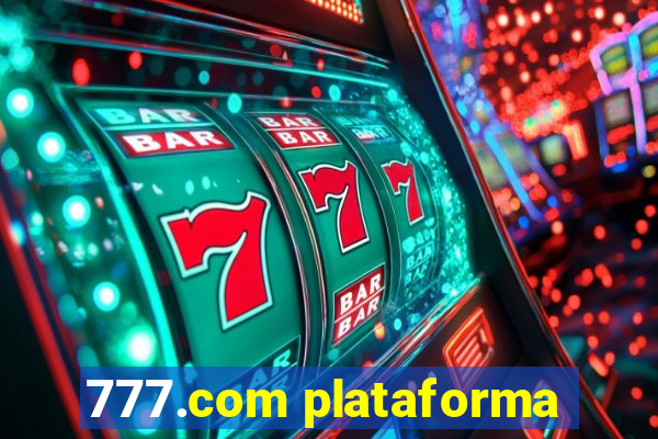 777.com plataforma