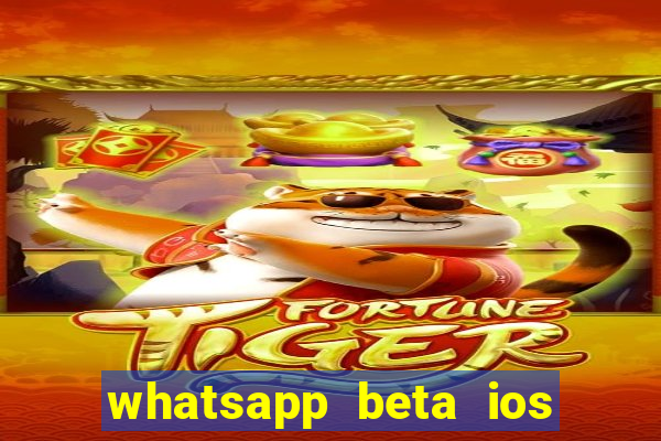 whatsapp beta ios testflight code 2024