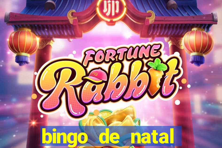 bingo de natal para imprimir gratis