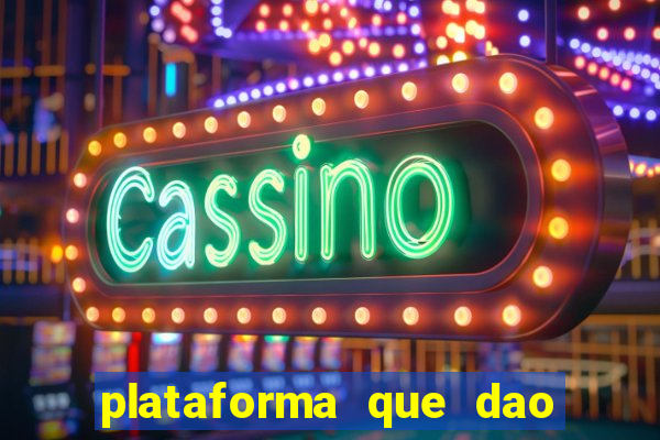 plataforma que dao bonus no cadastro