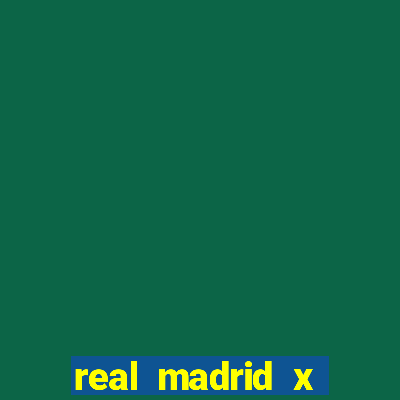 real madrid x villarreal ao vivo futemax