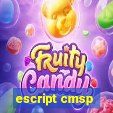 escript cmsp