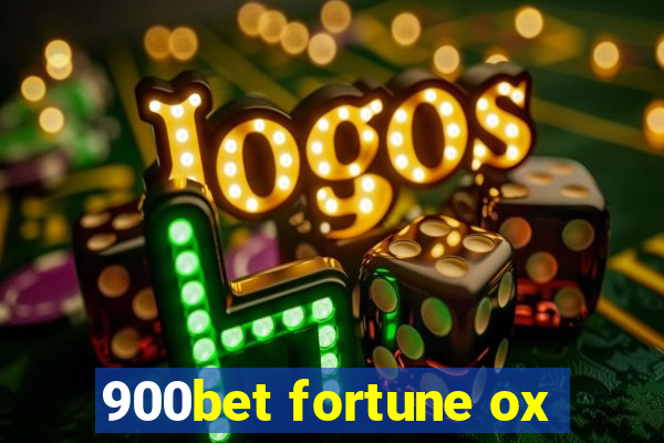 900bet fortune ox