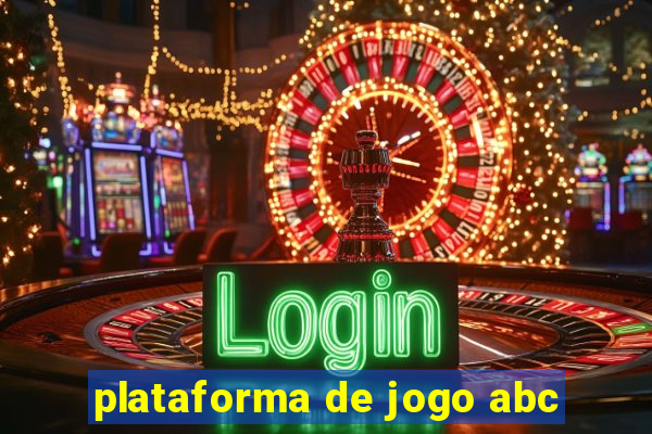 plataforma de jogo abc