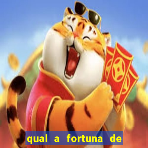 qual a fortuna de raiam santos