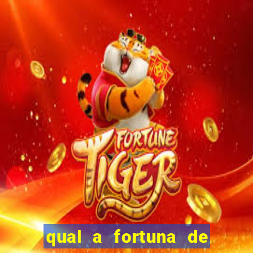 qual a fortuna de raiam santos