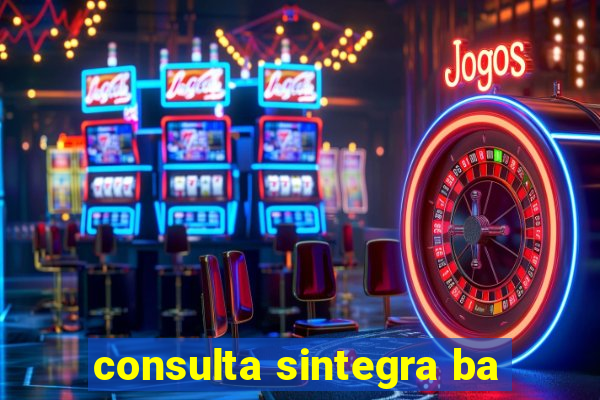 consulta sintegra ba