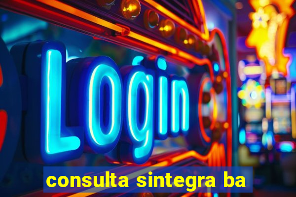 consulta sintegra ba