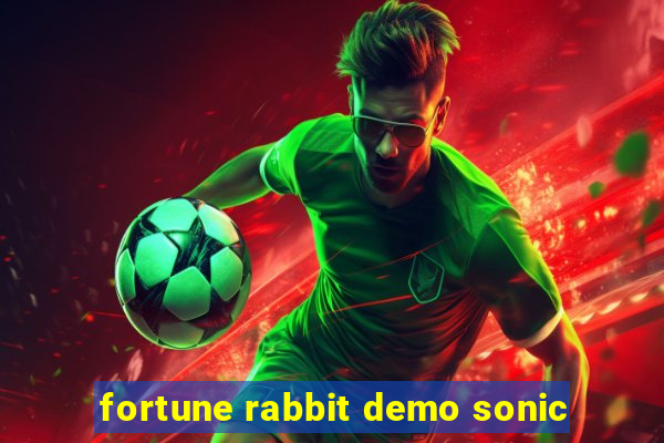 fortune rabbit demo sonic