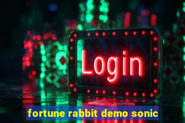 fortune rabbit demo sonic