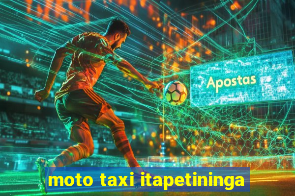 moto taxi itapetininga