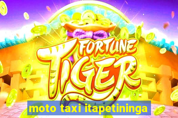 moto taxi itapetininga