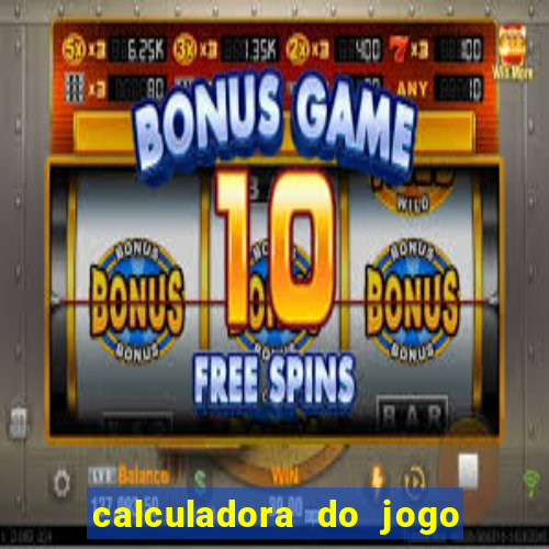 calculadora do jogo do bicho