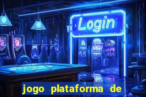 jogo plataforma de 3 reais