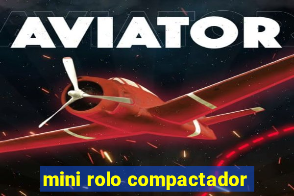 mini rolo compactador