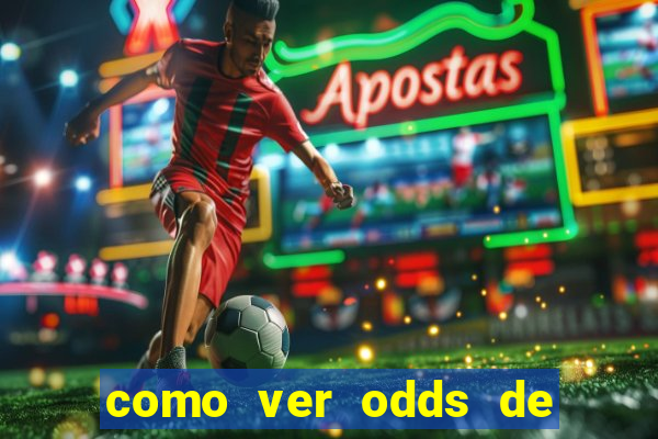 como ver odds de jogos passados