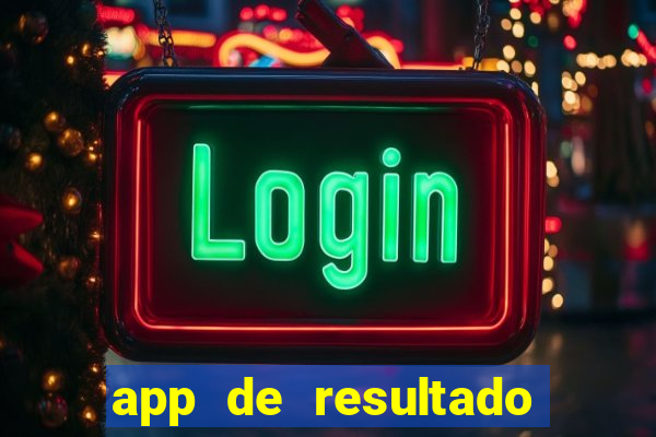 app de resultado de jogos