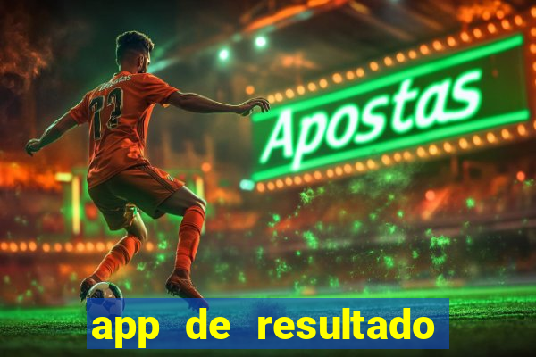 app de resultado de jogos