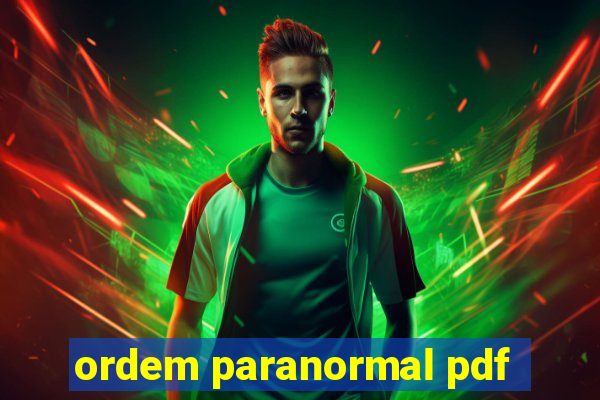 ordem paranormal pdf