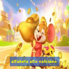 alfabeto alto valiriano