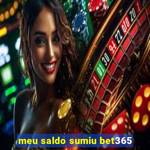 meu saldo sumiu bet365