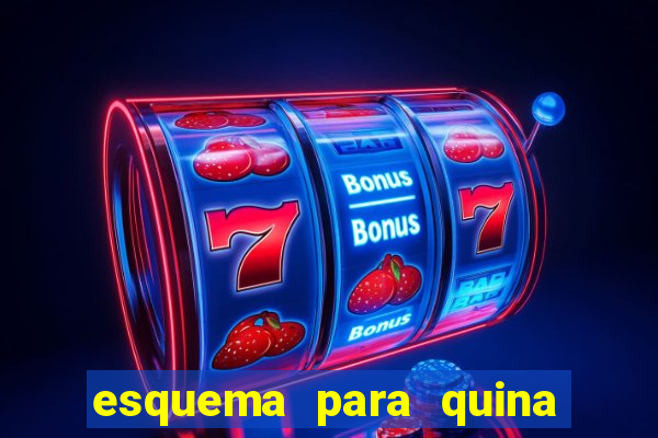 esquema para quina com 20 dezenas