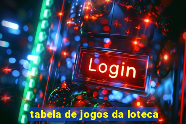 tabela de jogos da loteca