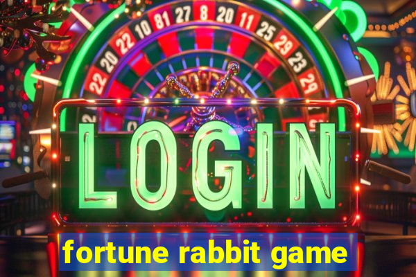 fortune rabbit game