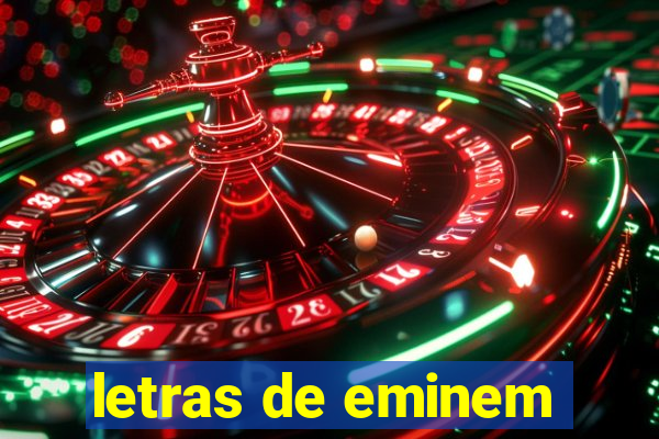 letras de eminem