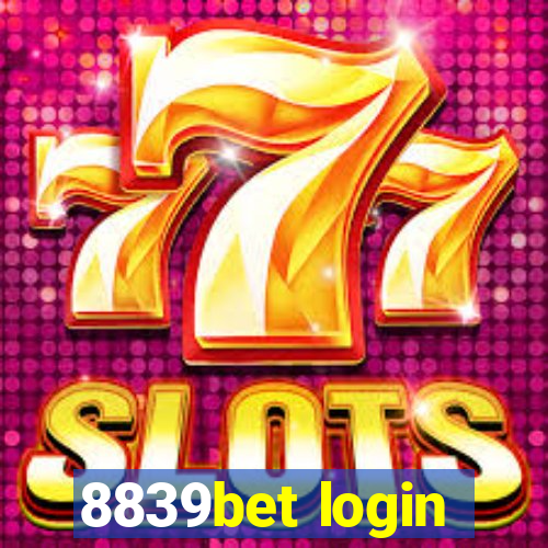 8839bet login