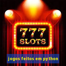 jogos feitos em python