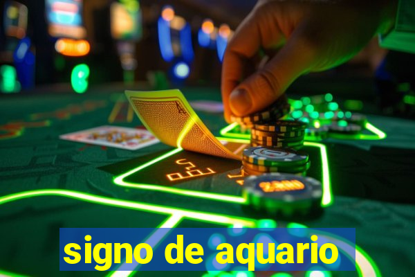 signo de aquario