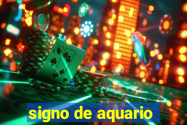 signo de aquario